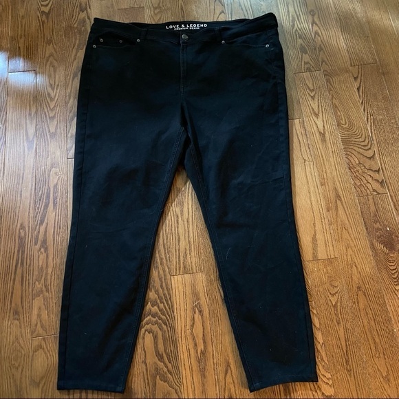 Love and legend black plus size skinny  jeans - Picture 2 of 8
